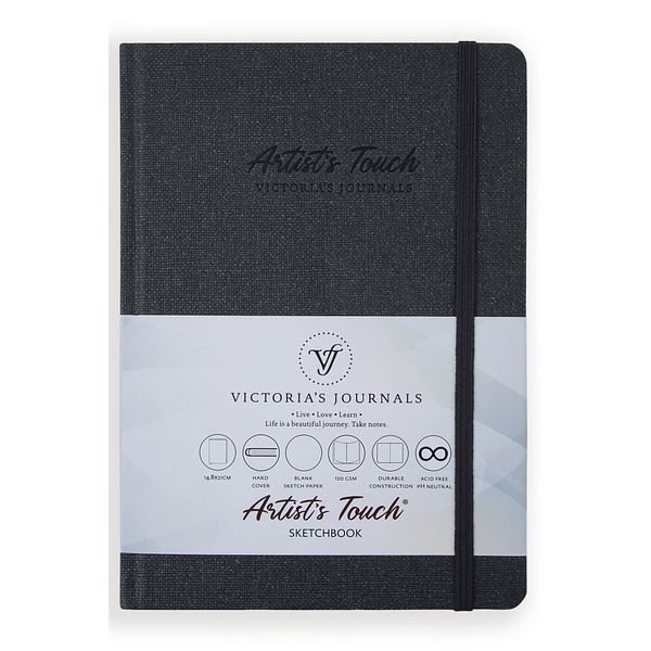 Luonnoskirja A5/60 120 gsm Victoria's Jounals
