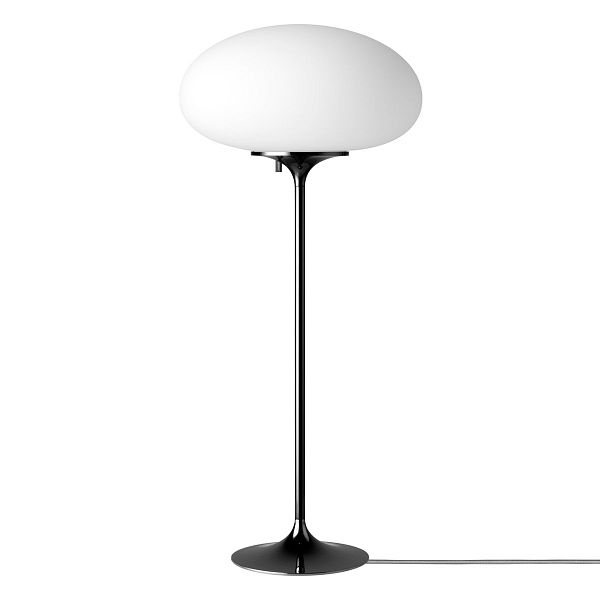 Stemlite table lamp, 70 cm, dimmable, black chrome