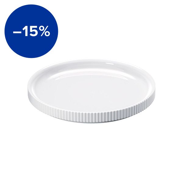 Bernadotte cake plate, 17 cm, porcelain